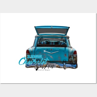 1955 Chevrolet BelAir Station Wagon Posters and Art